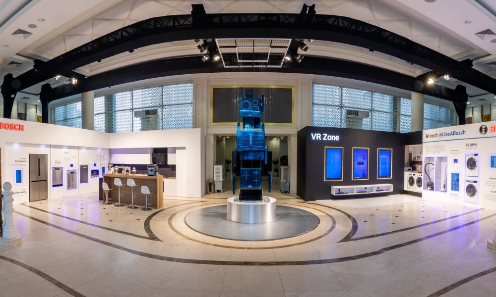 Hỗ trợ trọn gói hệ thống trang thiết bị và cơ sở vật chất cho sự kiện.